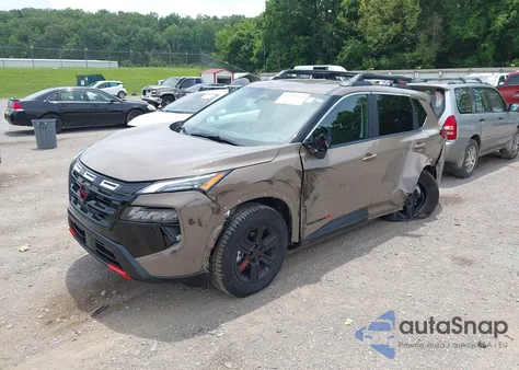 2025 Nissan Rogue Rock Creek из США, поврежденный, VIN 5N1BT3BB0SC826764